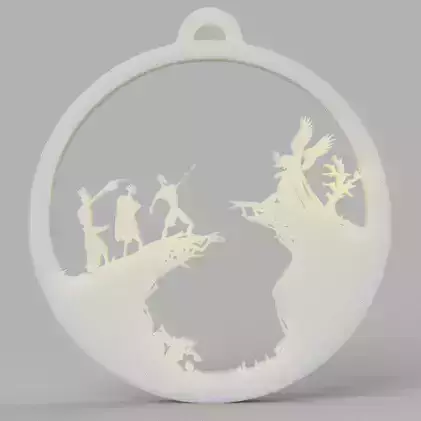 Christmas Spheres Harry Potter 3D print model