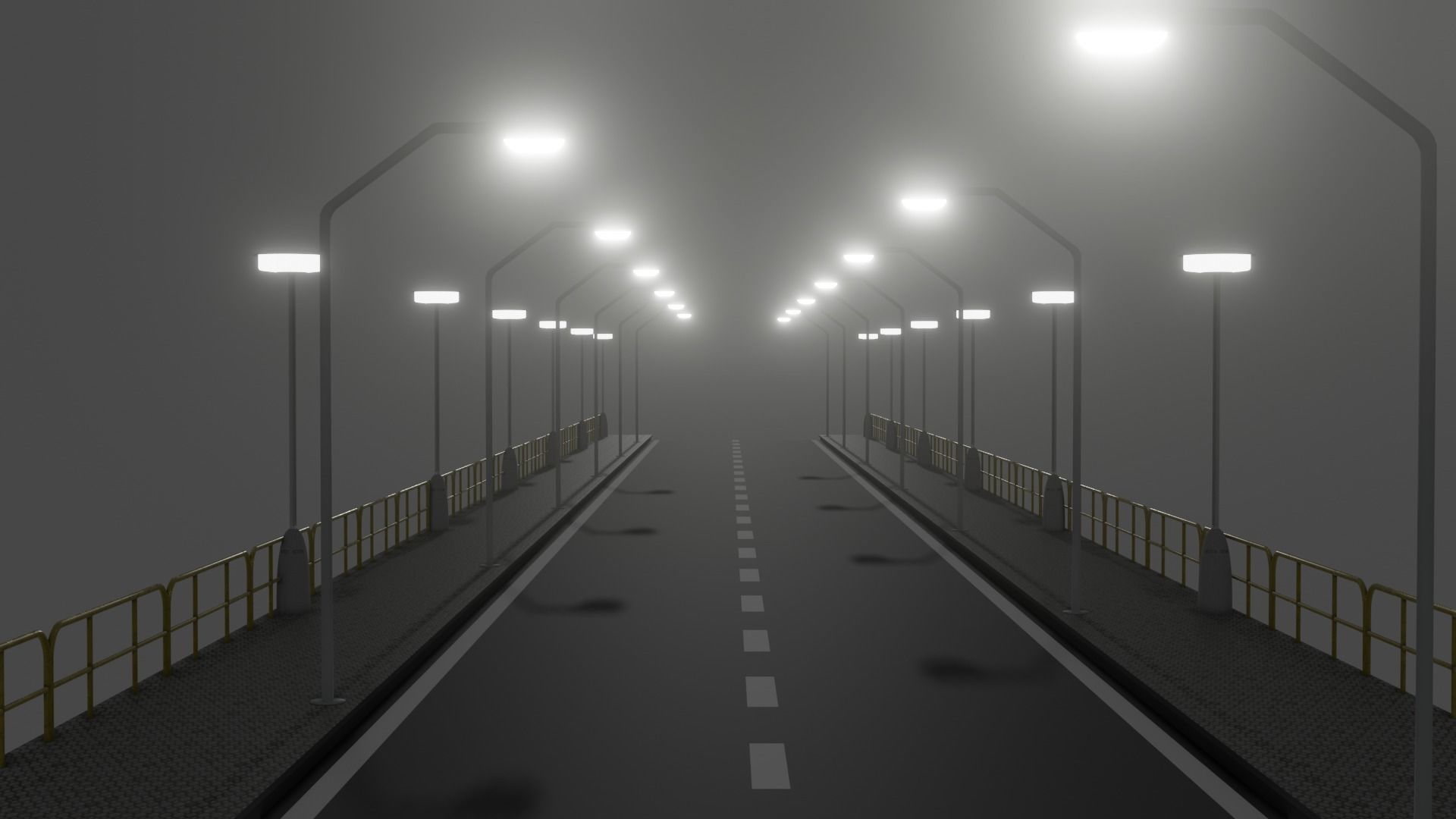 Road 3d Model Free Download 3d object Street Model  Free 3D model_1