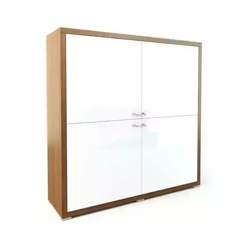 White And Brown Closet