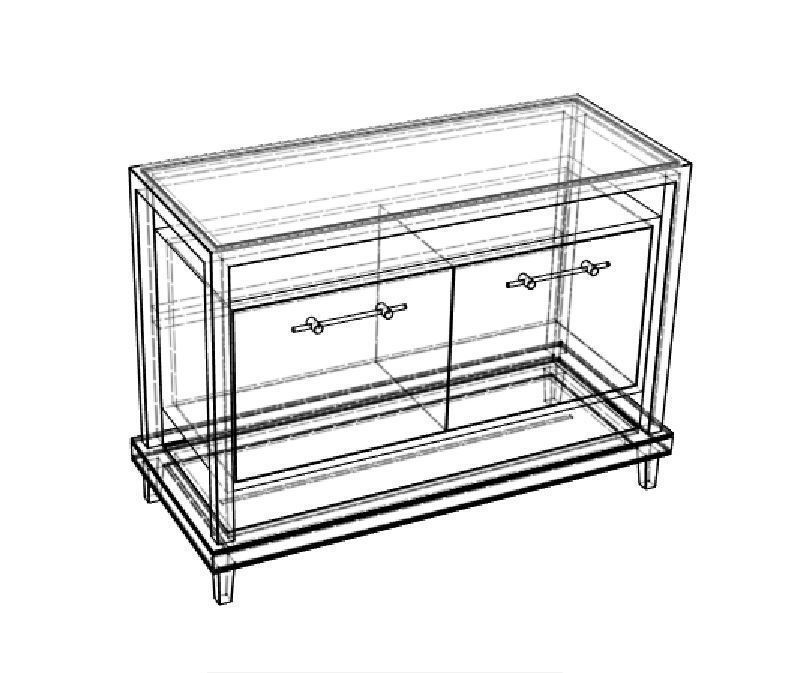 Shop Showcase Expositor 3D model_6