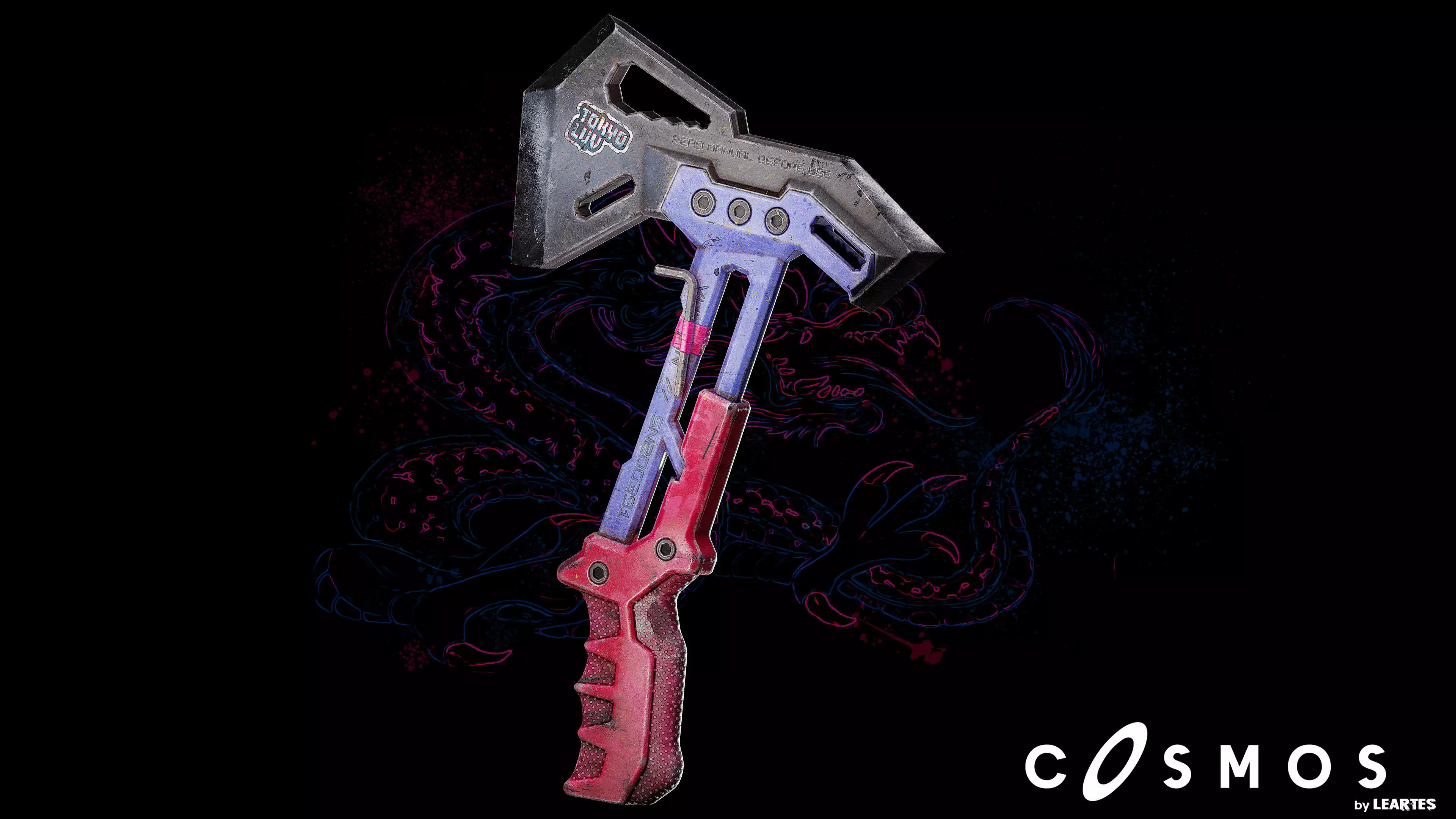 Cyberpunk The Vulcan Low-poly 3D model