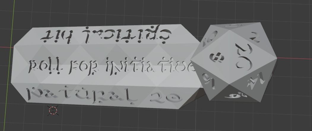 Dungeons and Dragons themed doorstopper ready for 3d printing 3D print model_5