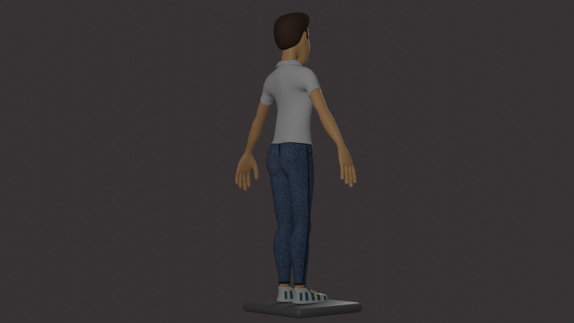 Alfred Full Body 3D model_18