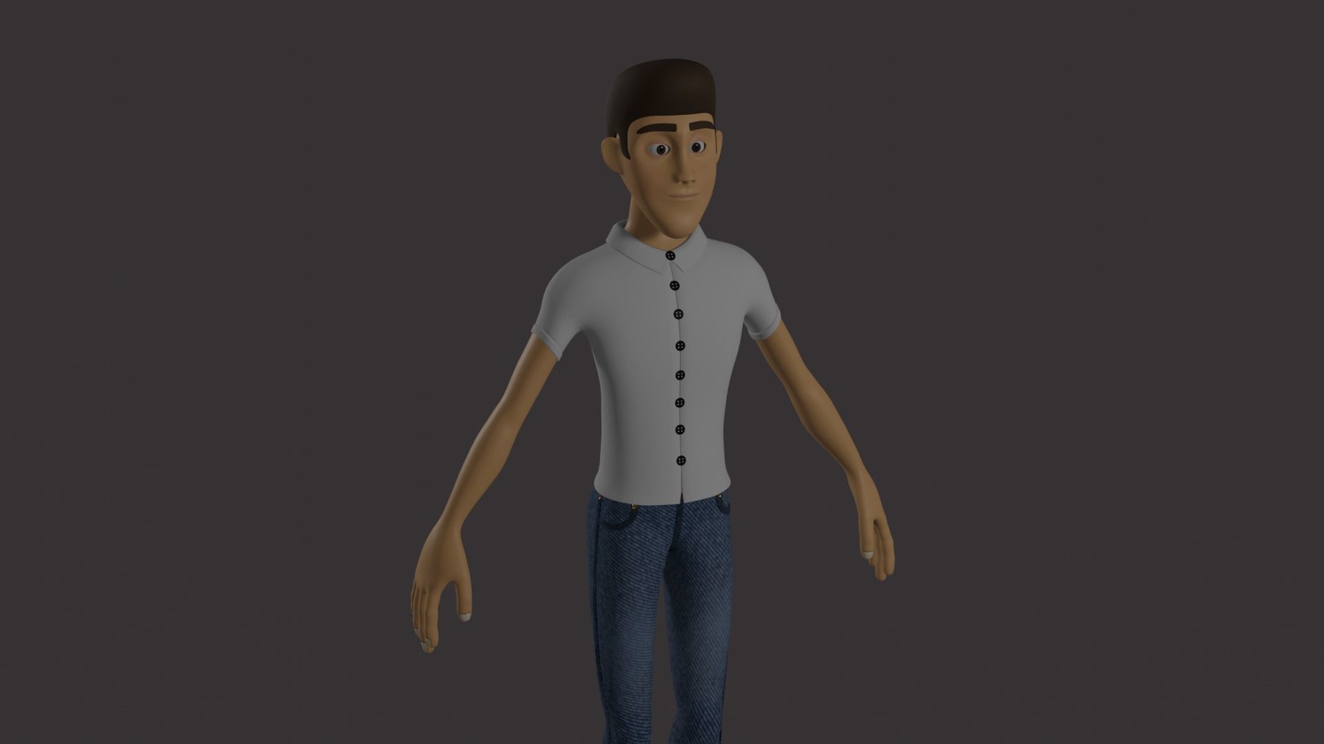 Alfred Full Body 3D model_20