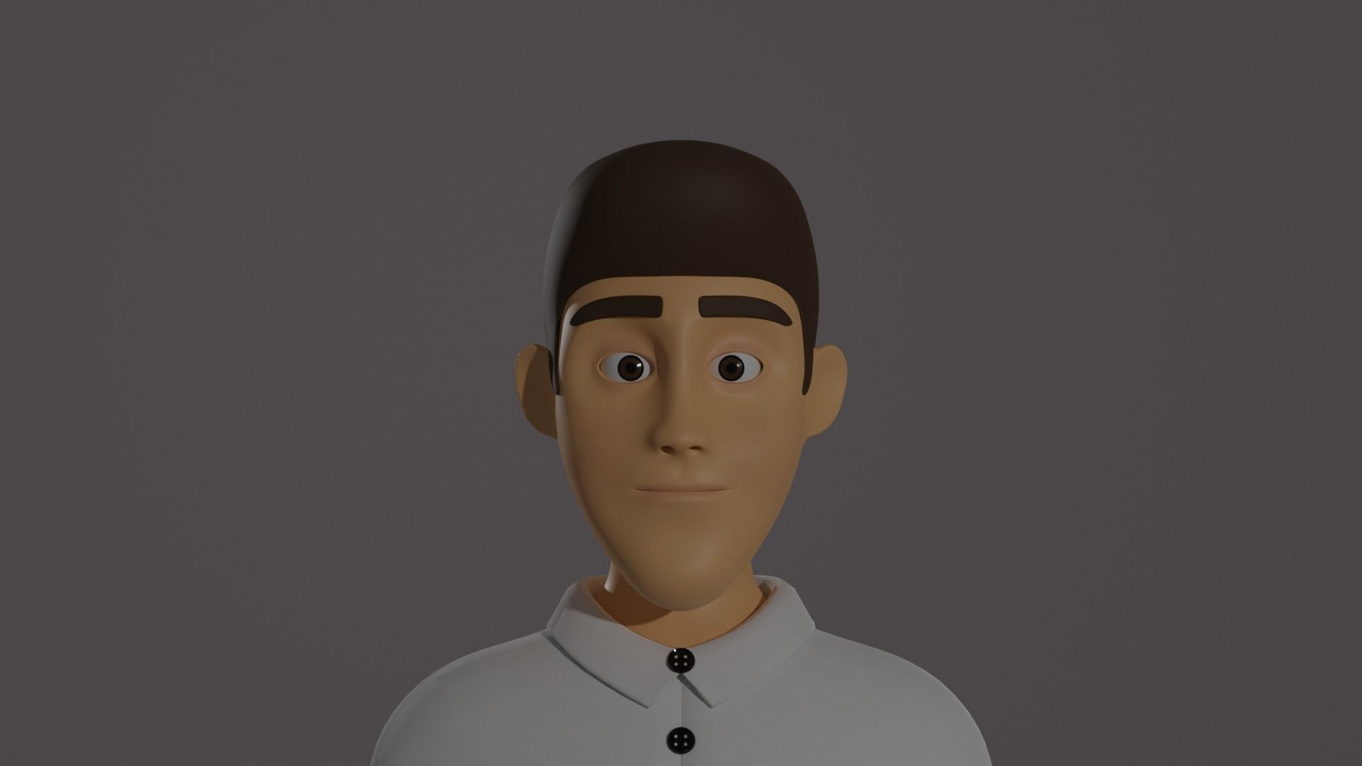 Alfred Full Body 3D model_8