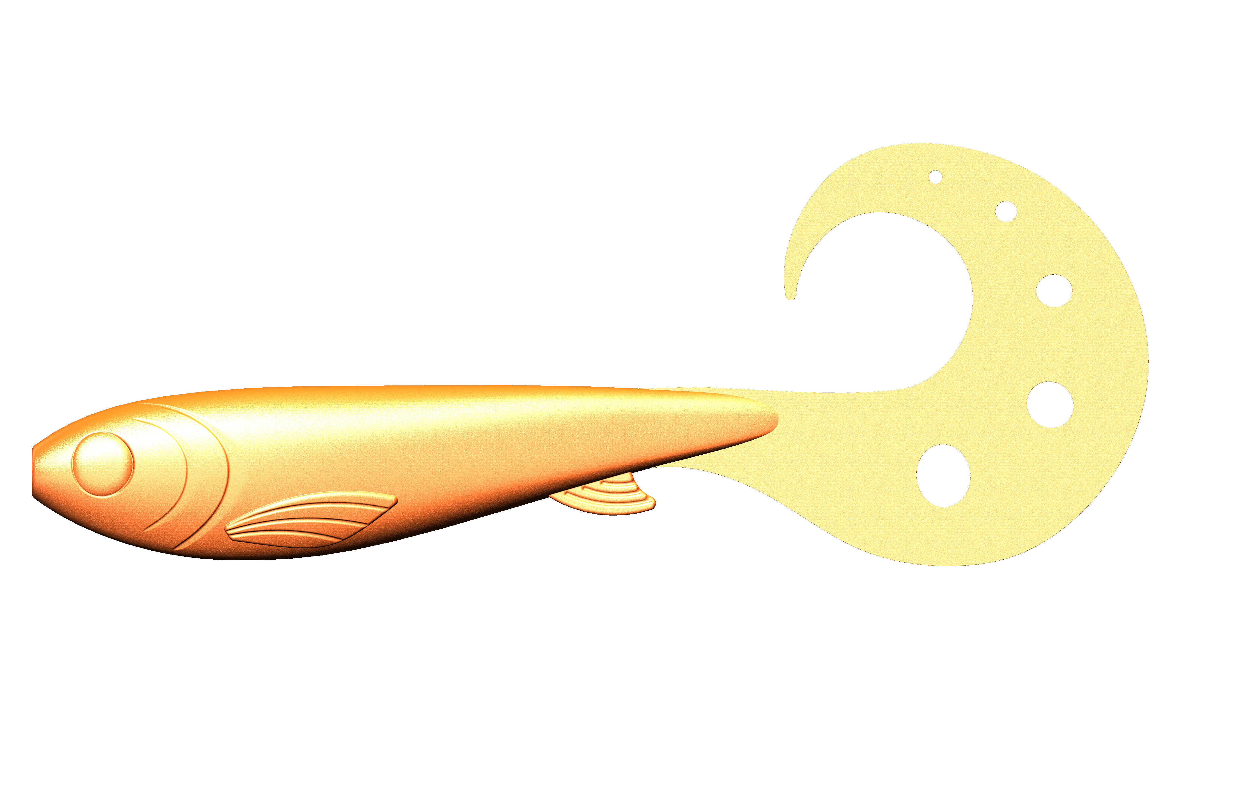 Eastfield wingman curly 23sm 3D model_4