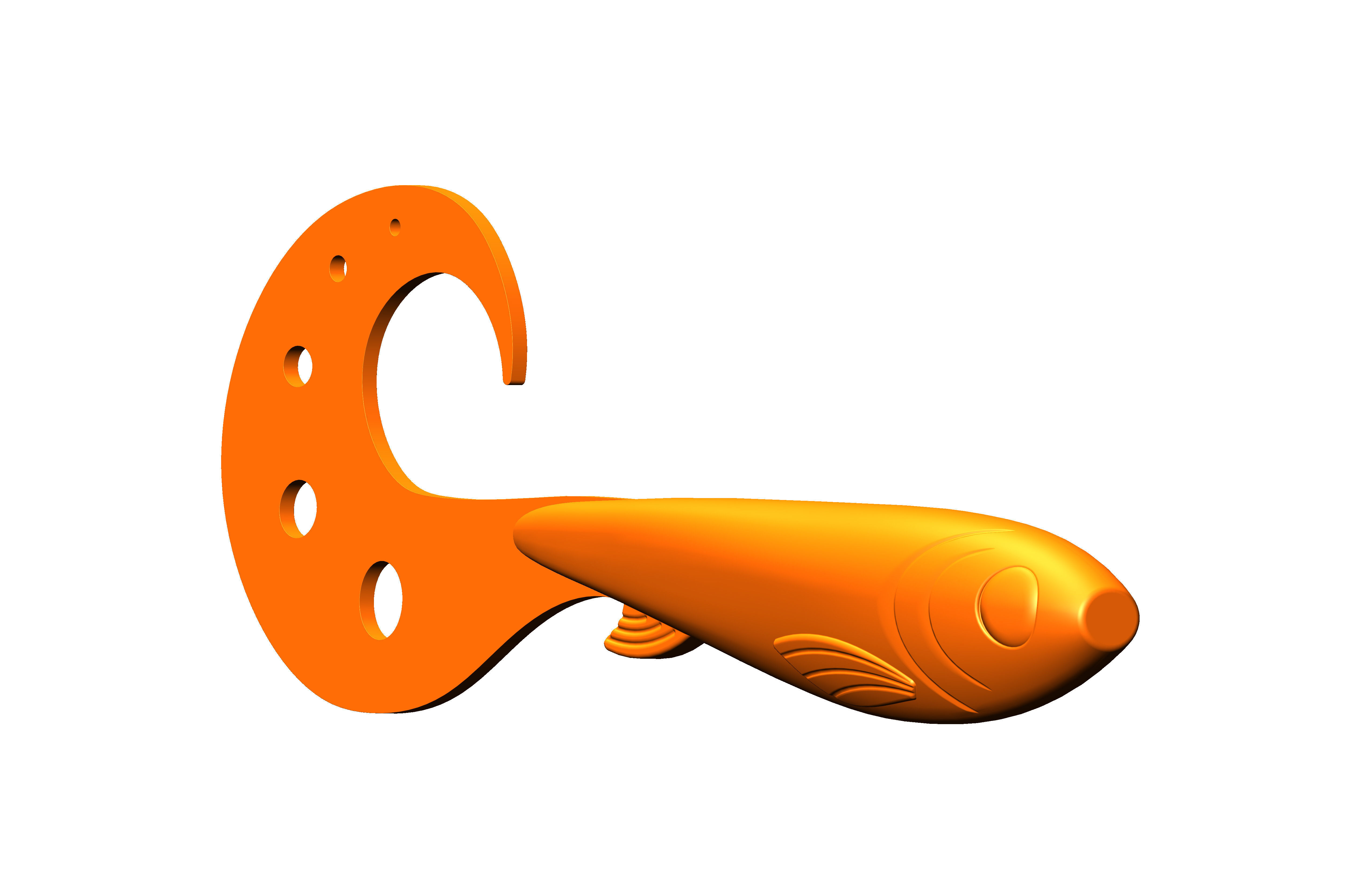 Eastfield wingman curly 23sm 3D model_2