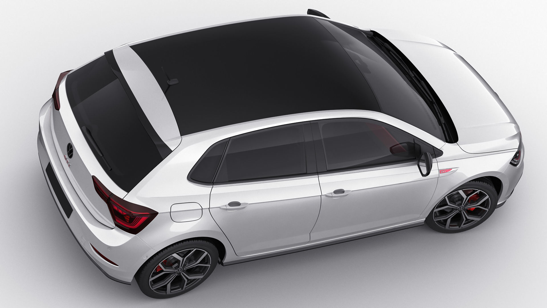 Volkswagen Polo GTI 2022 3D model_9