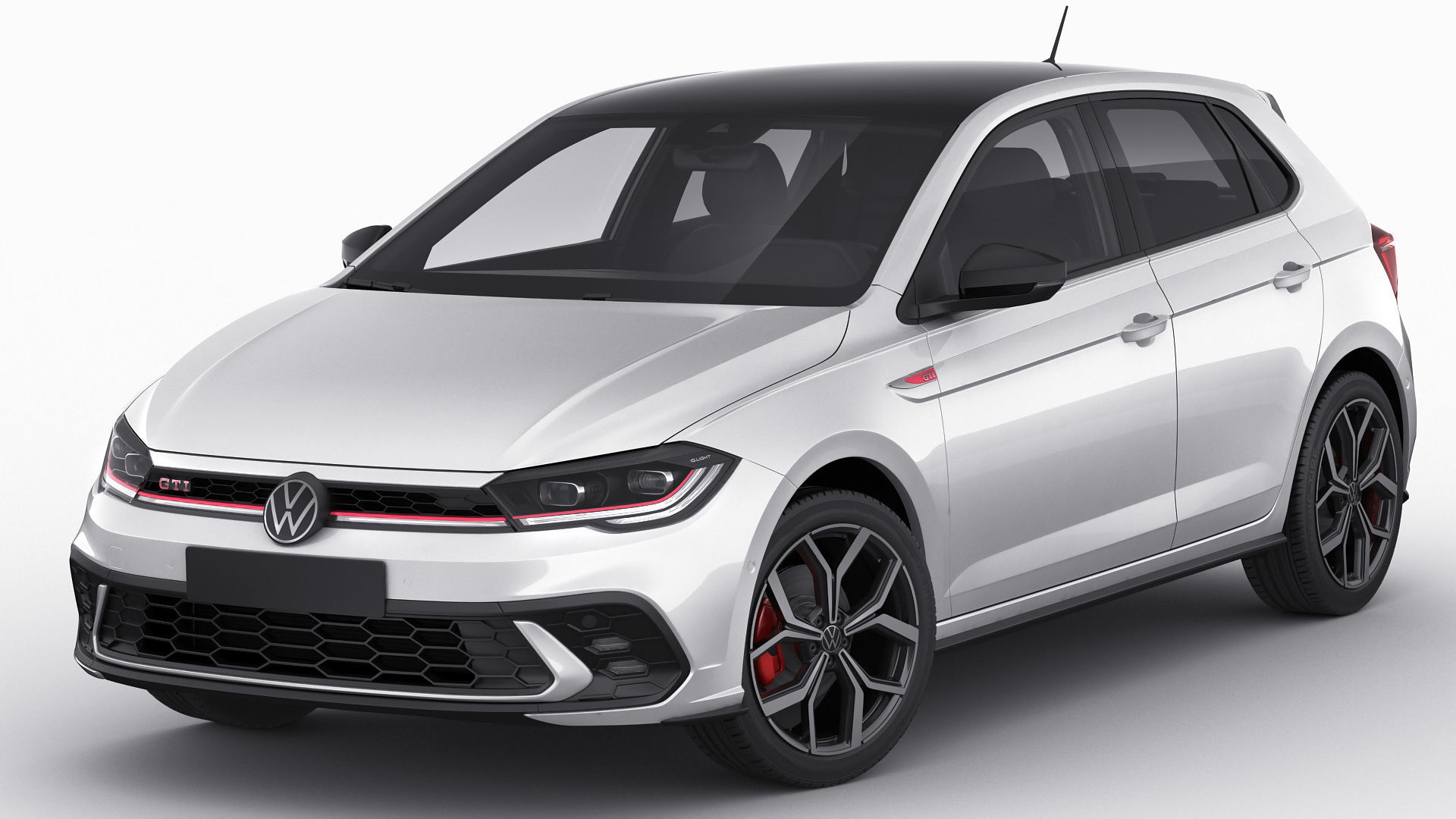 Volkswagen Polo GTI 2022 3D model_1