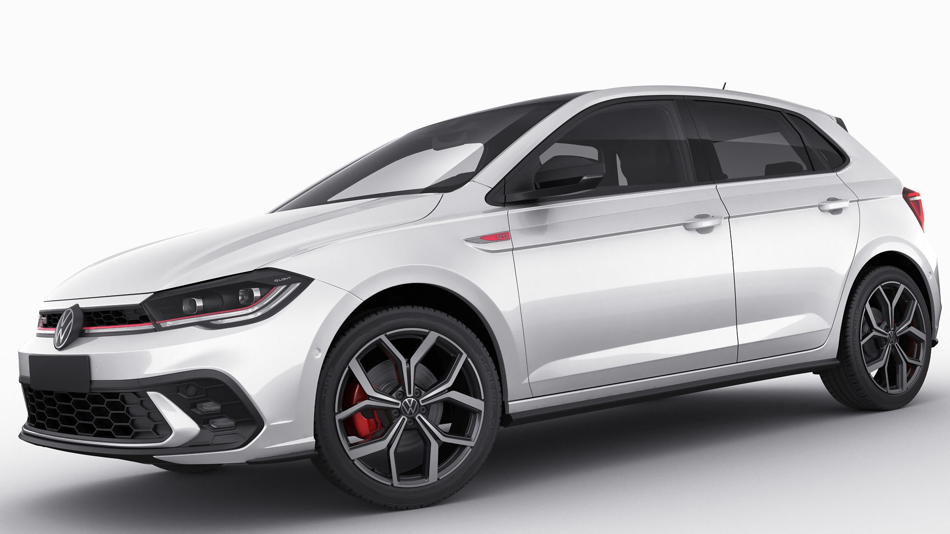 Volkswagen Polo GTI 2022 3D model_10