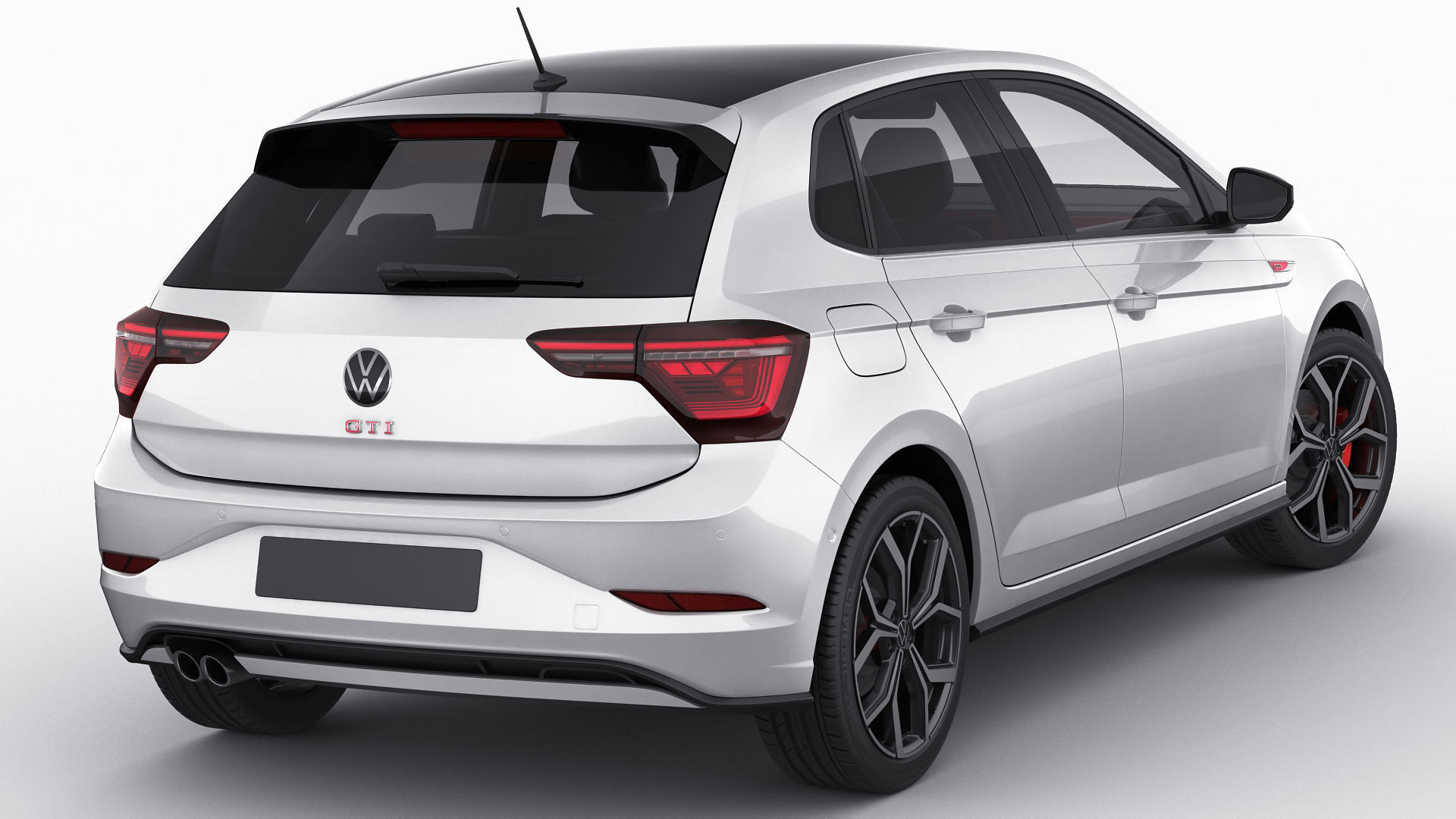 Volkswagen Polo GTI 2022 3D model_2