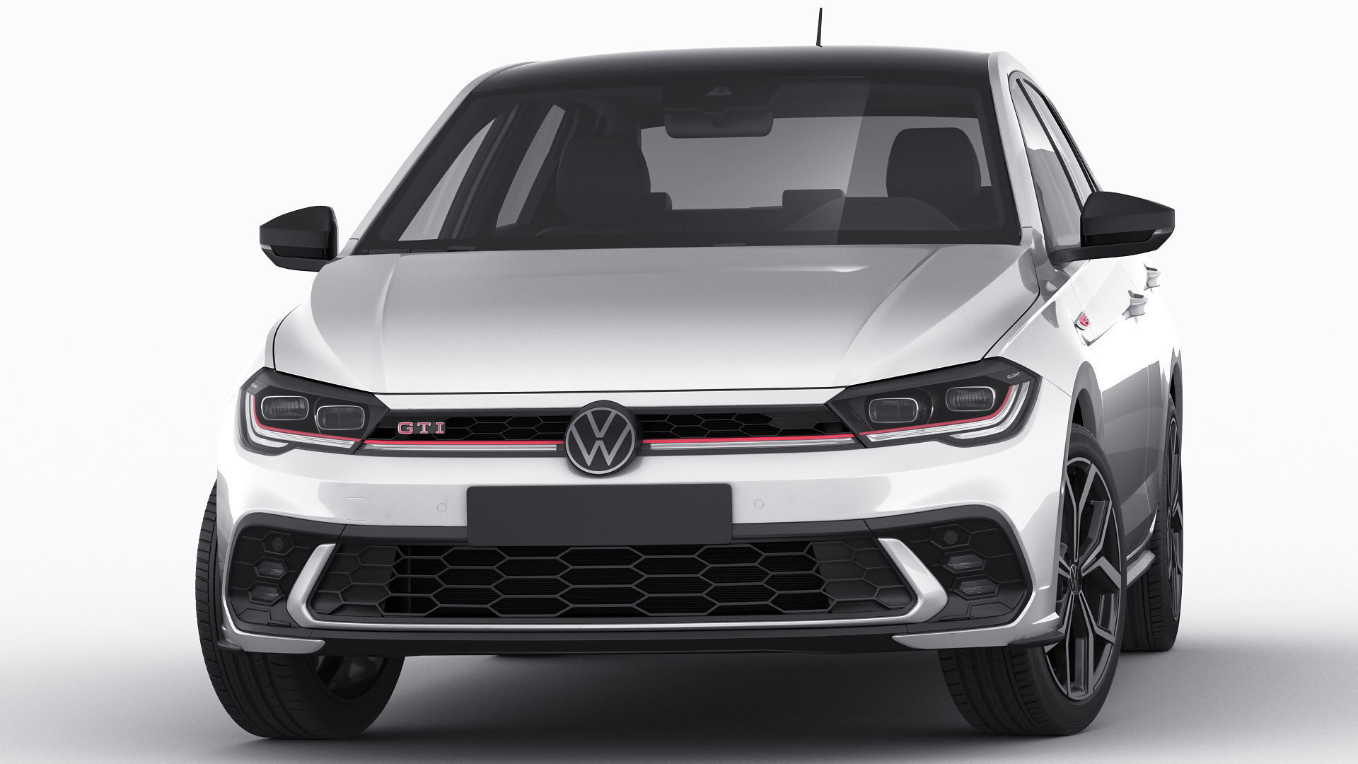 Volkswagen Polo GTI 2022 3D model_14