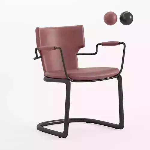 Amy chair Low-poly 3D model