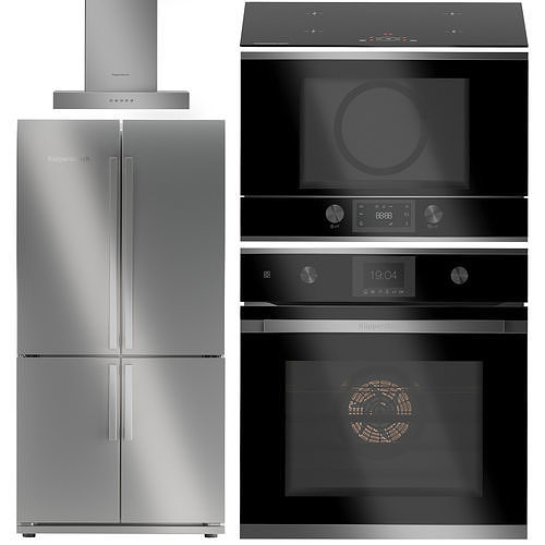Set of kitchen appliances Kuppersbusch 3 3D model | CGTrader