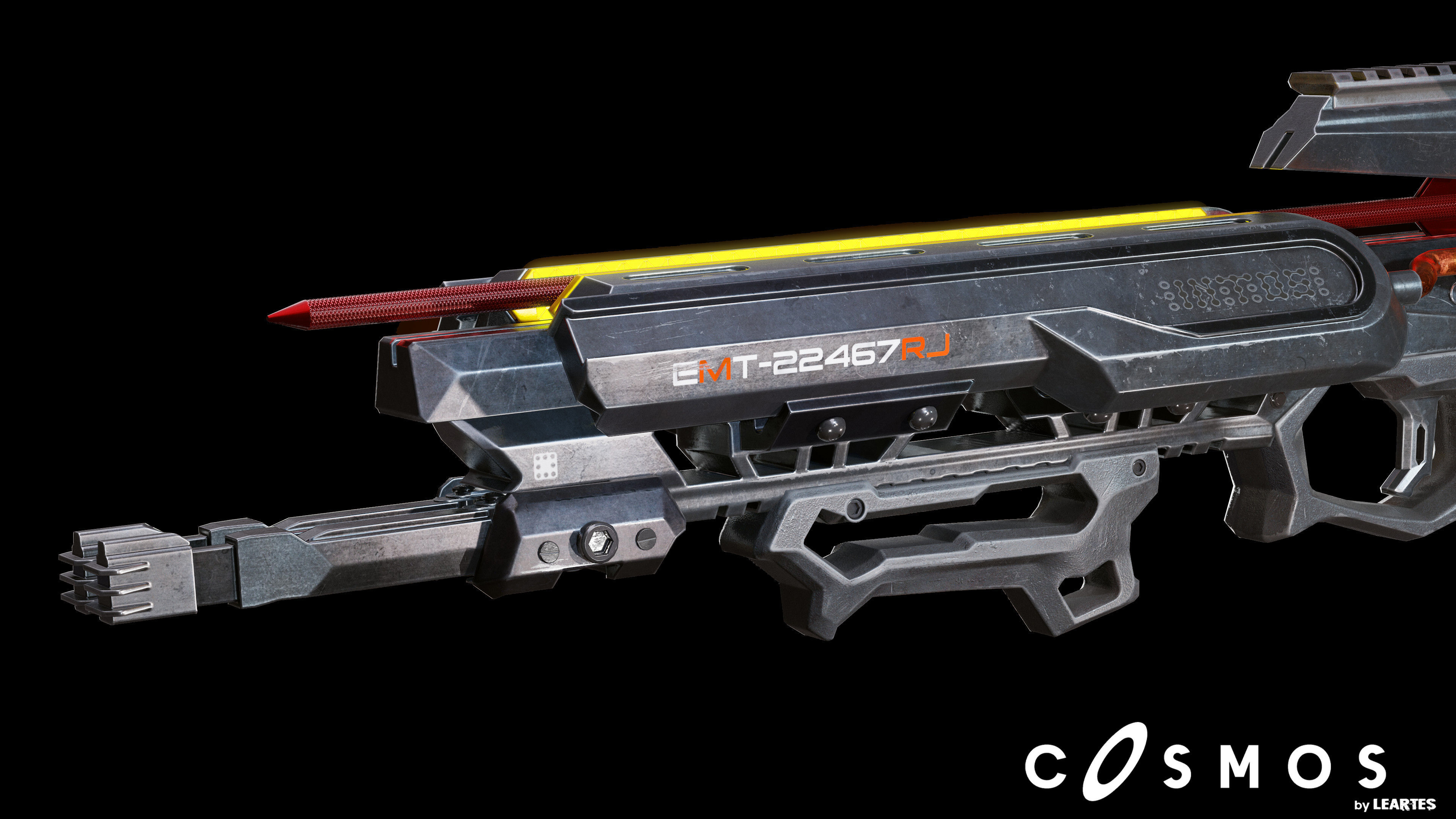 Cyberpunk The Ballista Low-poly 3D model_2