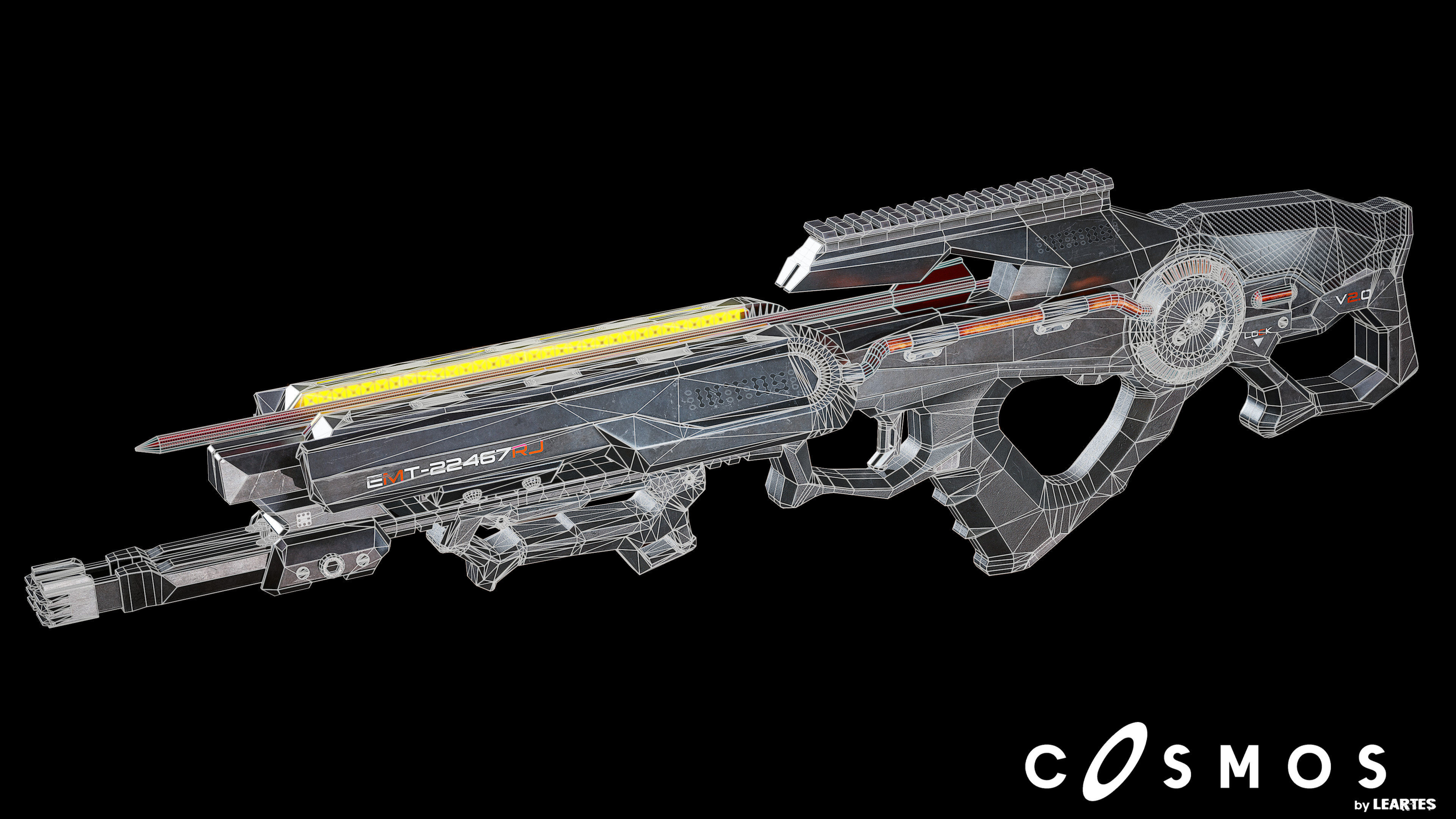 Cyberpunk The Ballista Low-poly 3D model_5