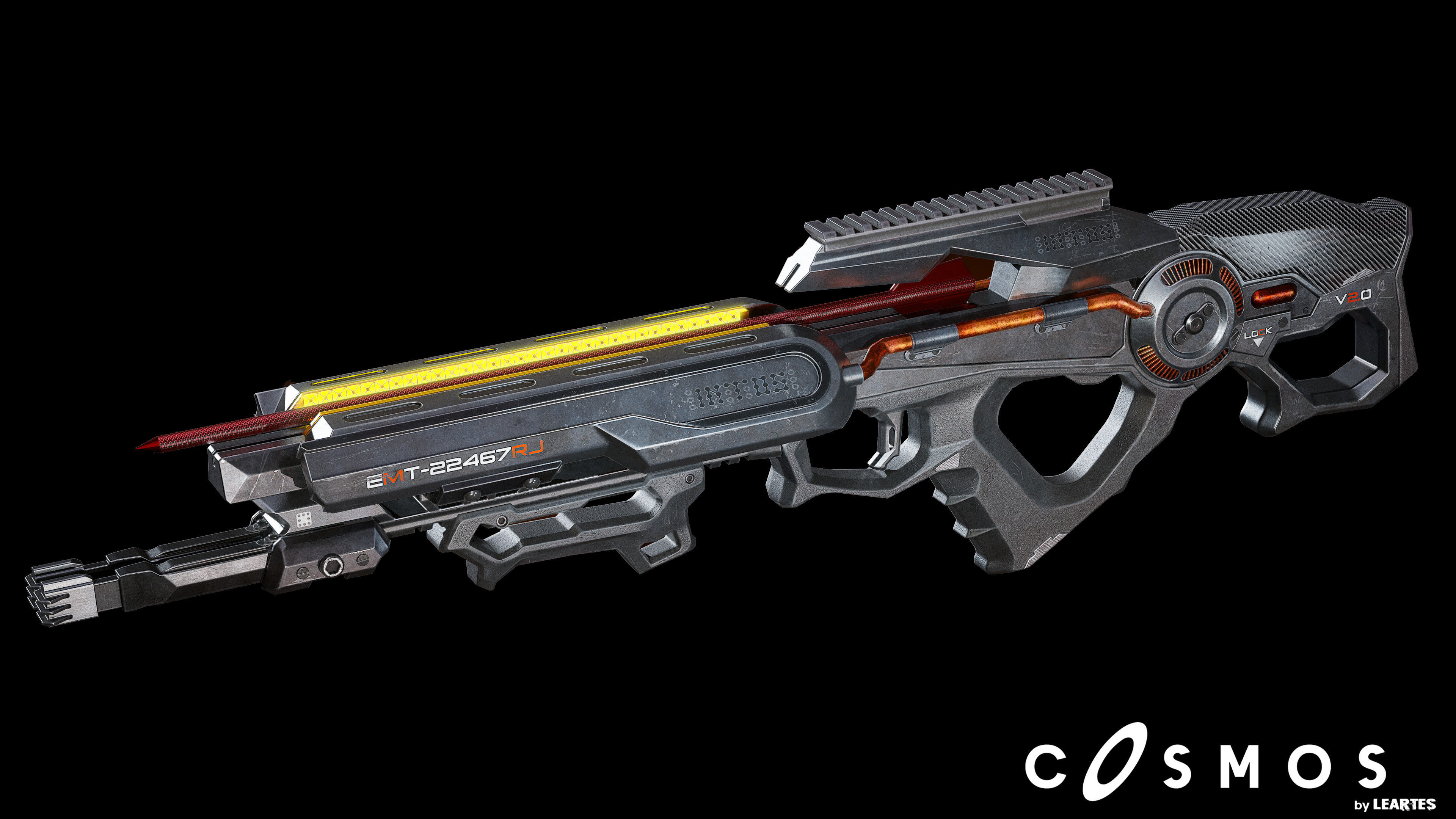 Cyberpunk The Ballista Low-poly 3D model_1