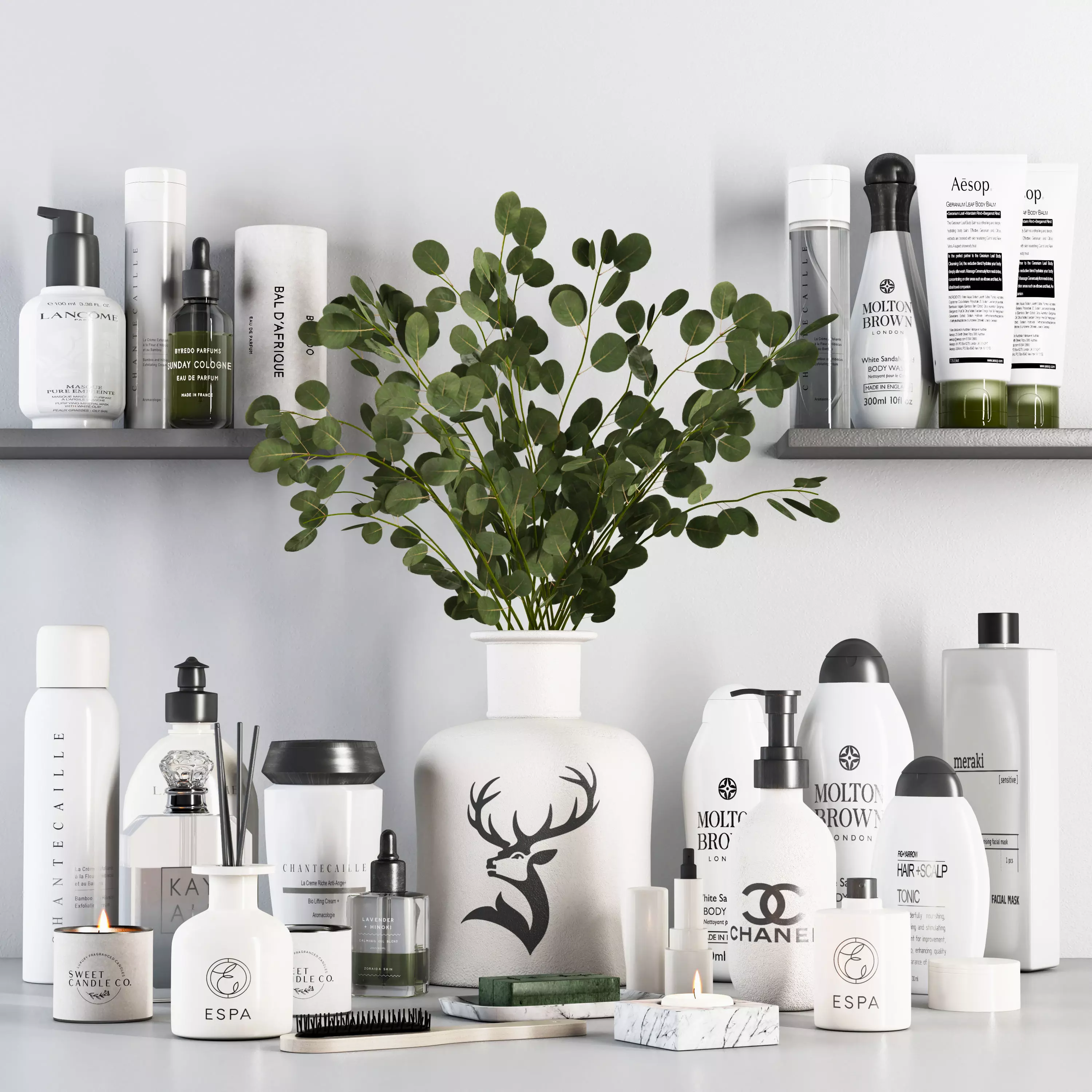 Bathroom Decorative Set 05 3D model_0