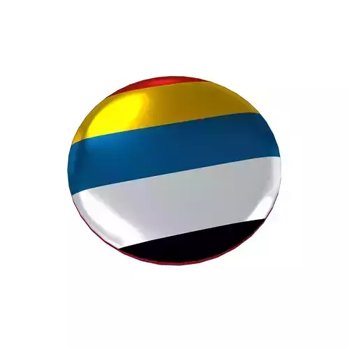 Pin Buttons 46 Mongolia 1919 Flag