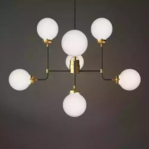 bistro globe clear glass 8