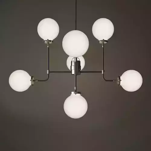 bistro globe clear glass 8 