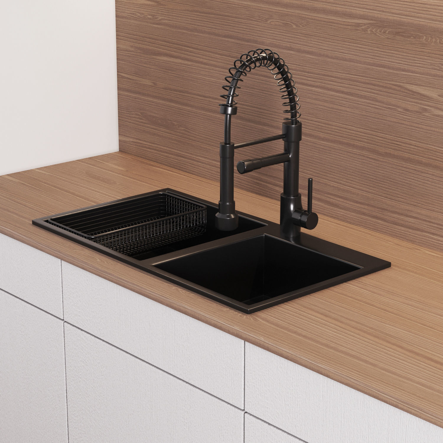 modern kitchen with island 010 3D model_3