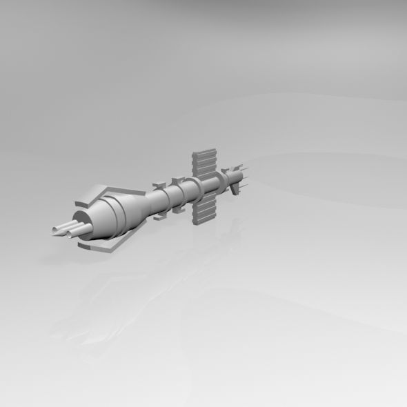 Space Destroyer 01 3D model_19