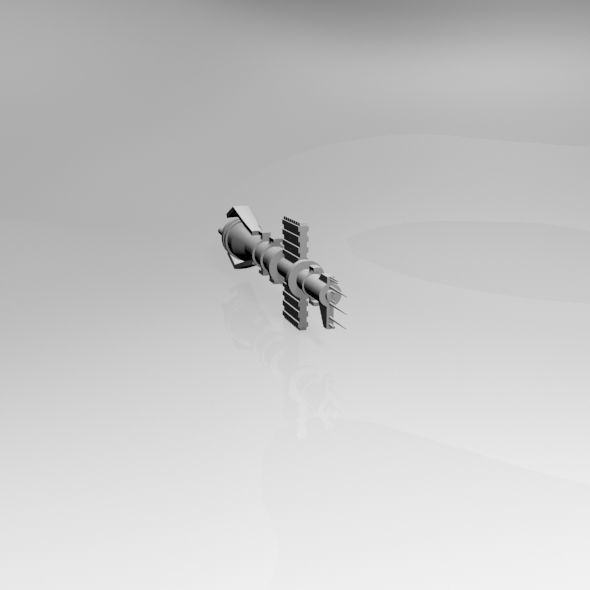 Space Destroyer 01 3D model_15