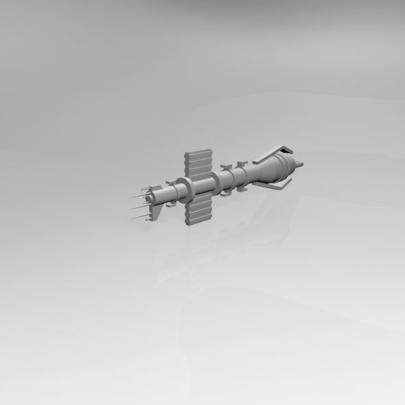 Space Destroyer 01 3D model_13