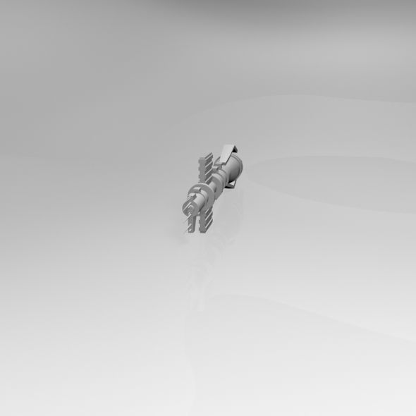 Space Destroyer 01 3D model_14