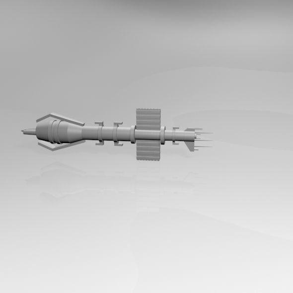 Space Destroyer 01 3D model_17