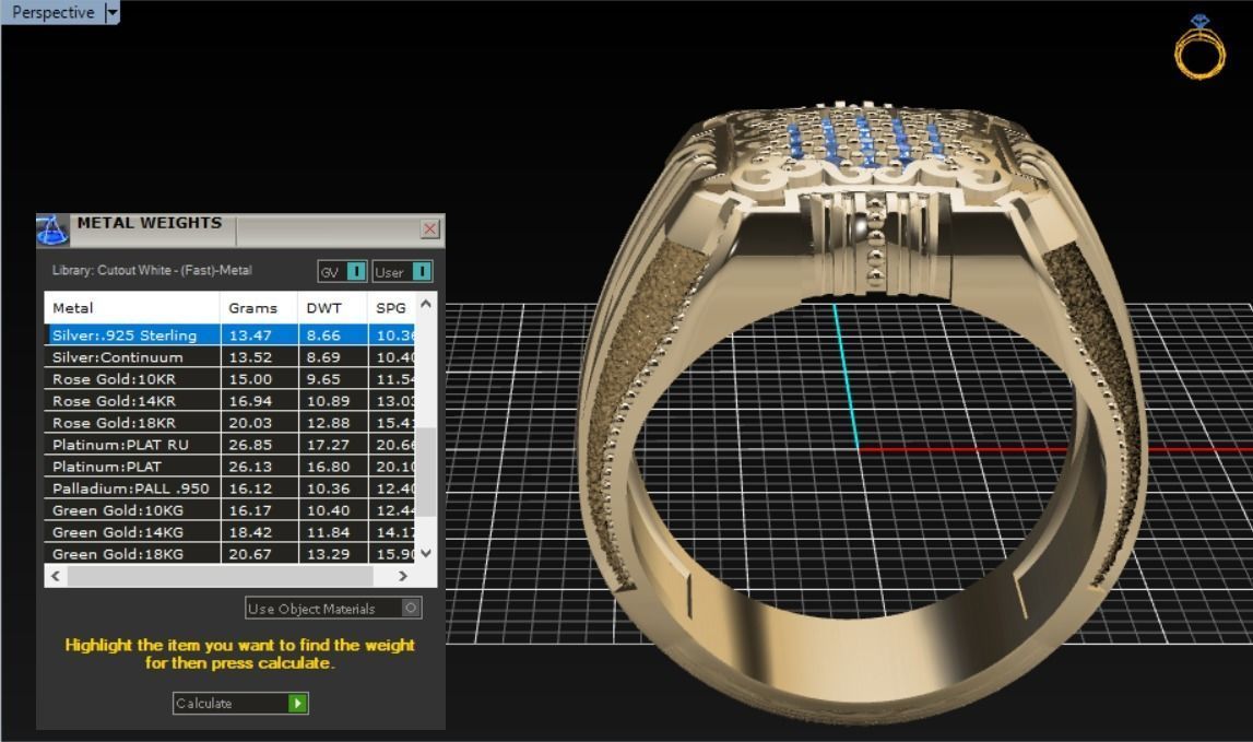 Signet ring for him 3D print model_10