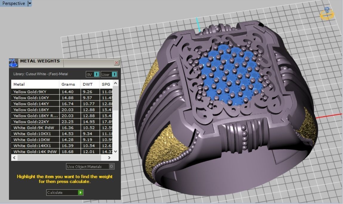 Signet ring for him 3D print model_9