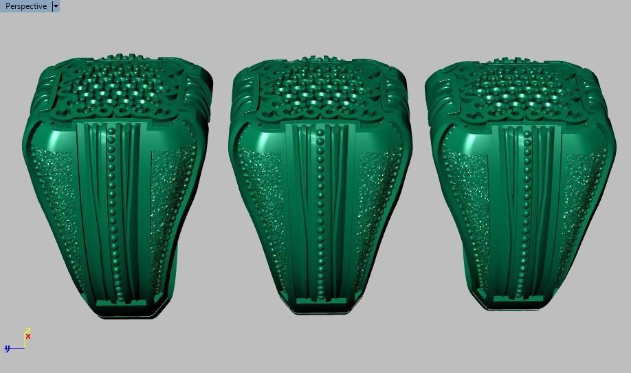 Signet ring for him 3D print model_30