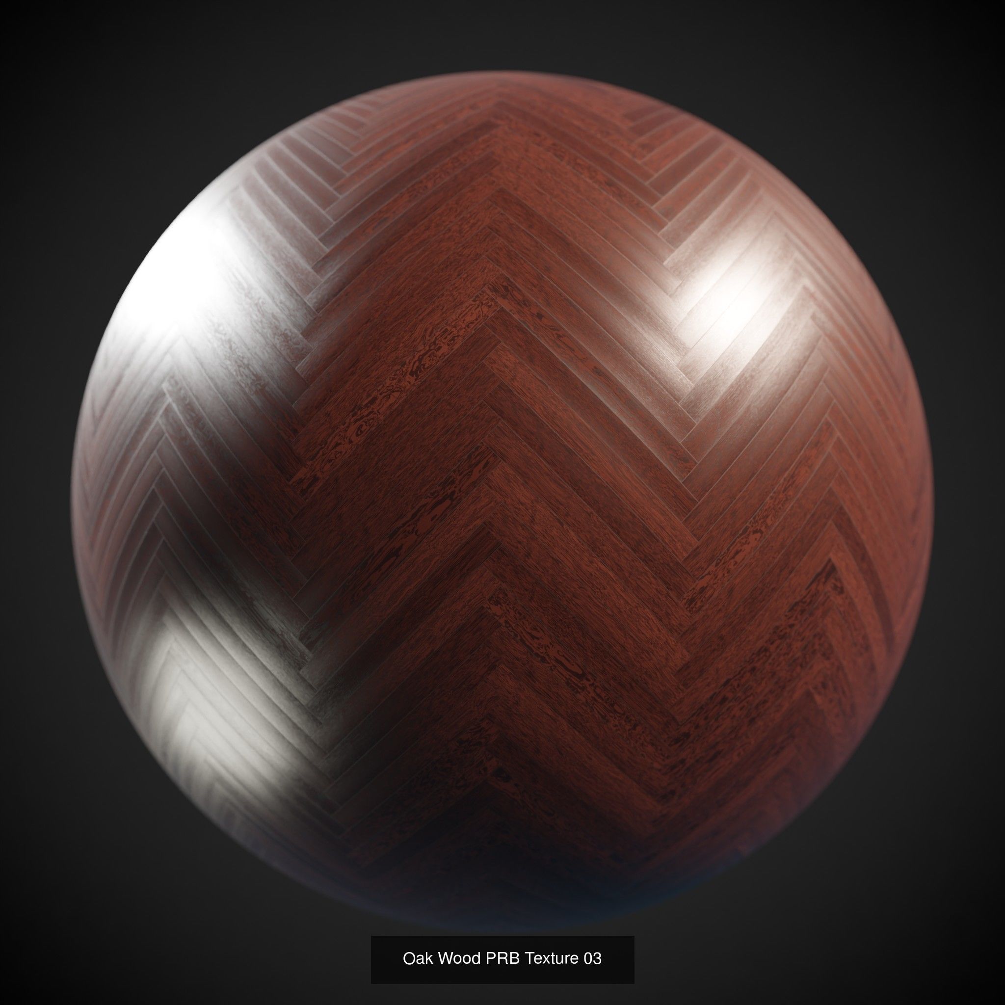 Oak wood PBR Package Texture_4