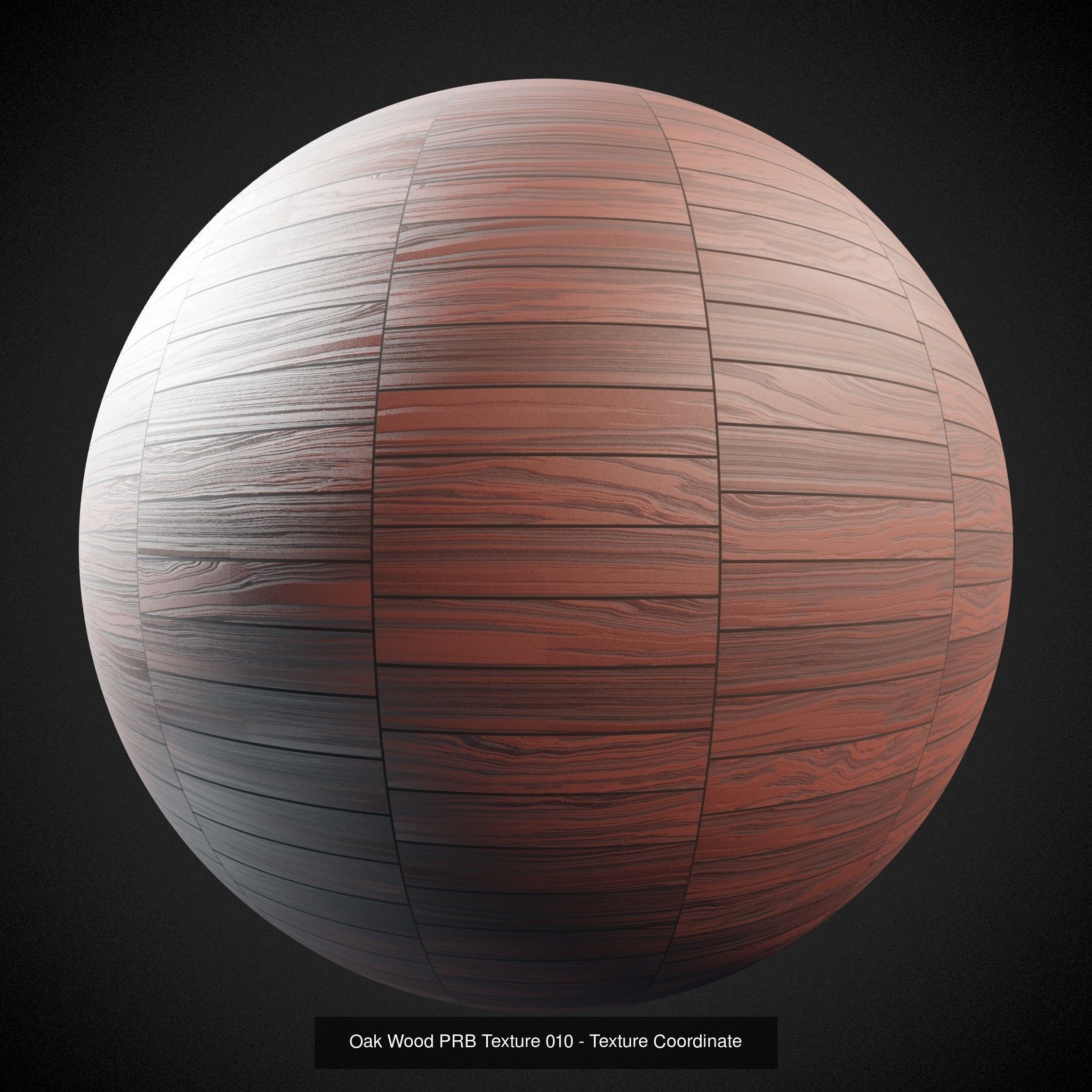 Oak wood PBR Package Texture_11