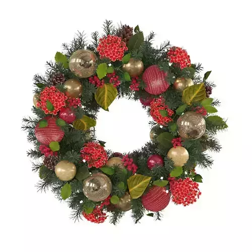 Christmas wreath 01
