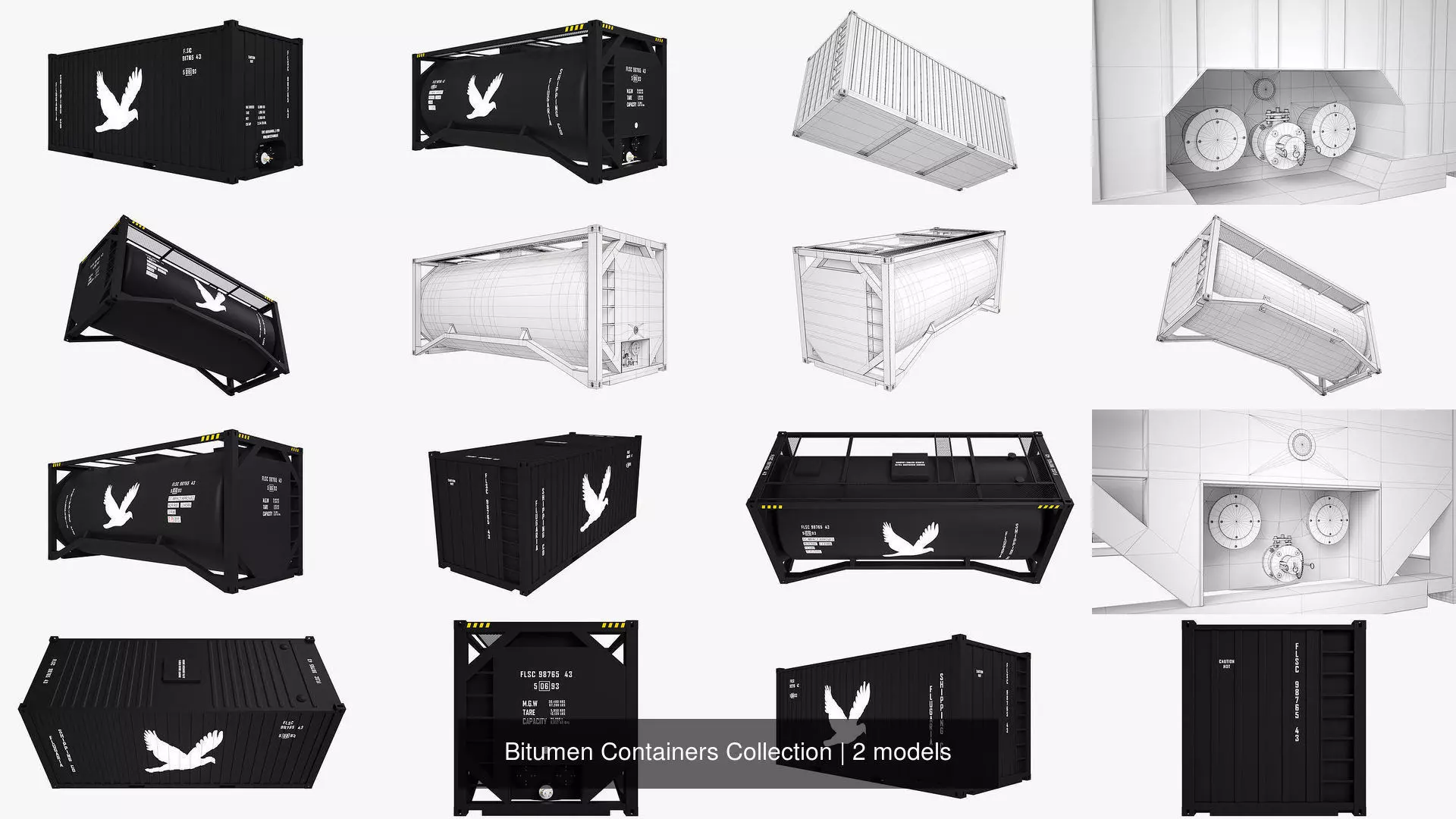 Bitumen Containers Collection _1