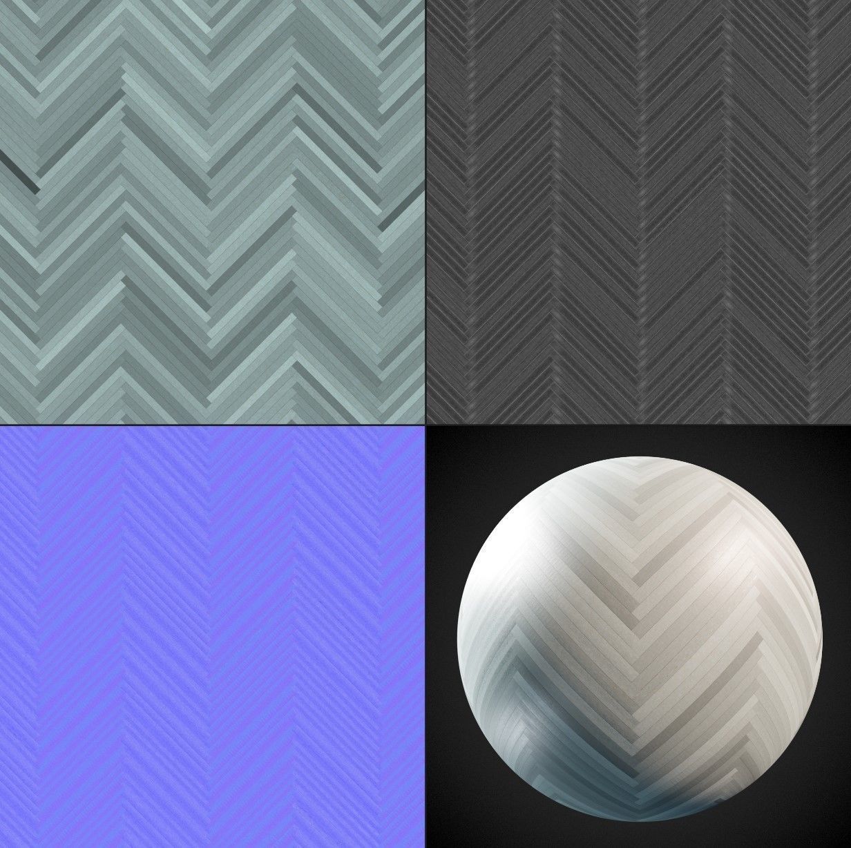 Oak Wood PBR Texture 020 Texture_3