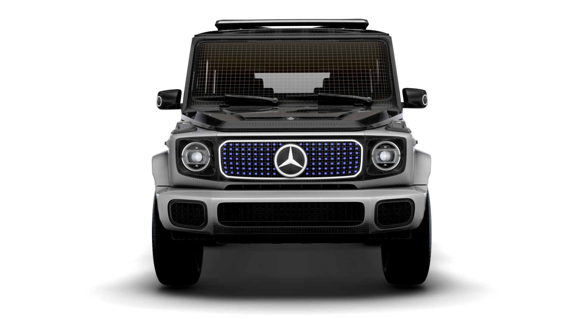 Mercedes Benz Concept EQG 2022 3D model_18