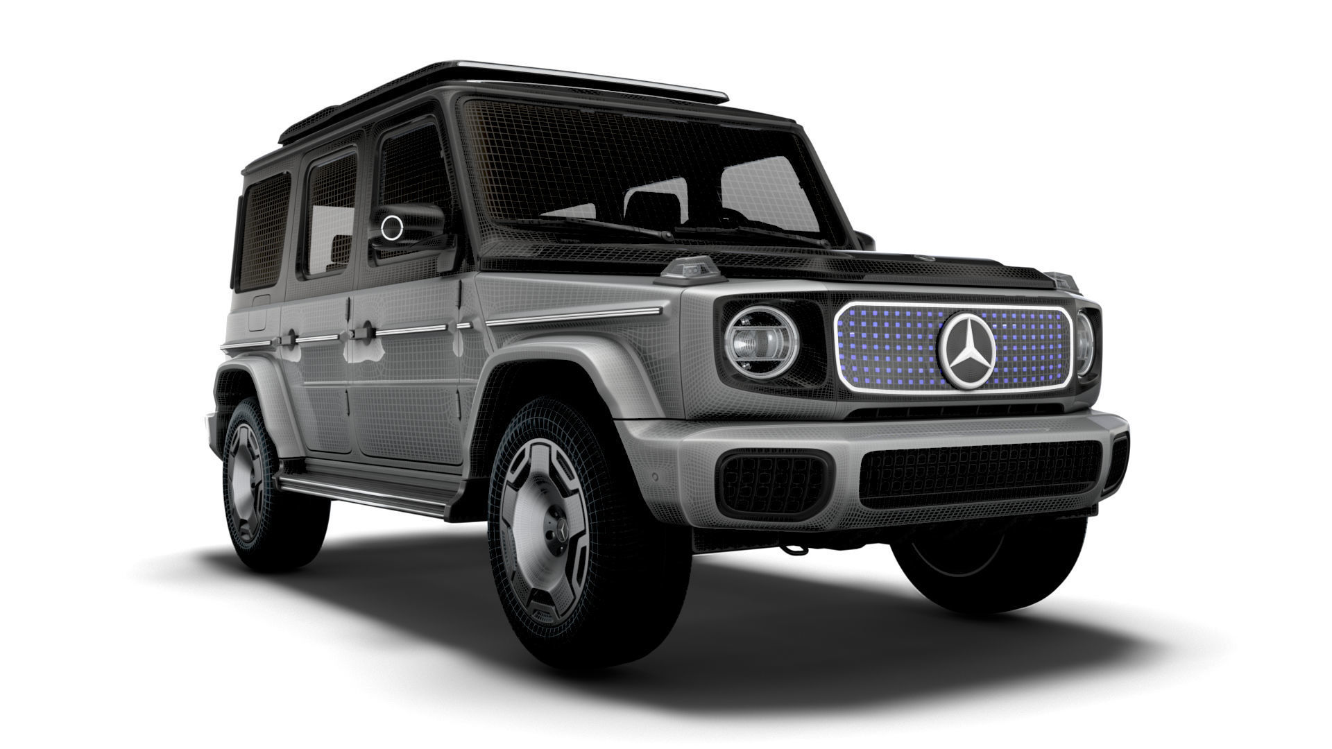Mercedes Benz Concept EQG 2022 3D model_12