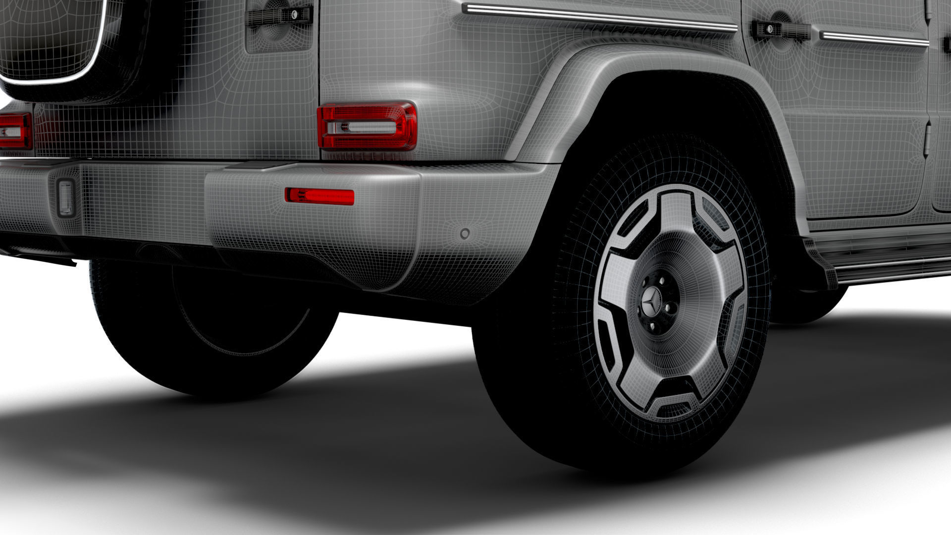 Mercedes Benz Concept EQG 2022 3D model_23