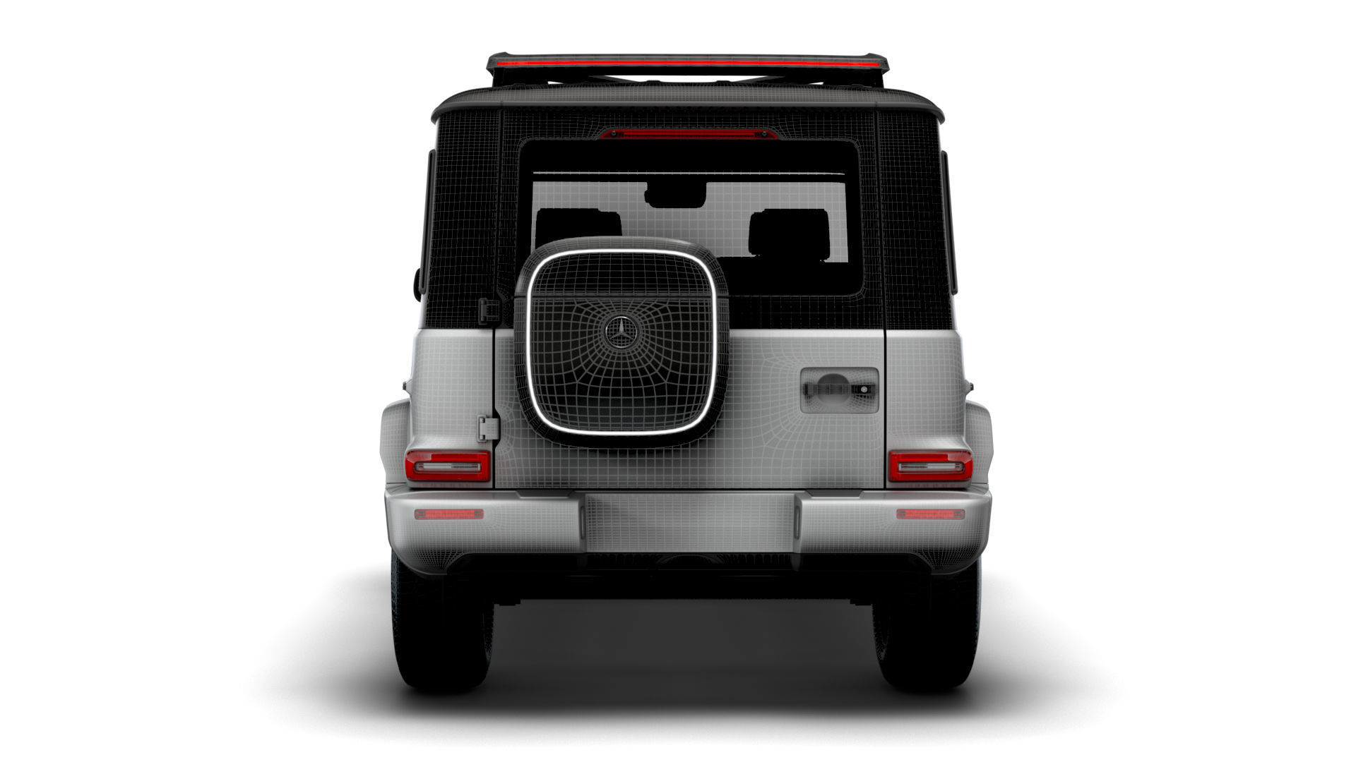 Mercedes Benz Concept EQG 2022 3D model_22