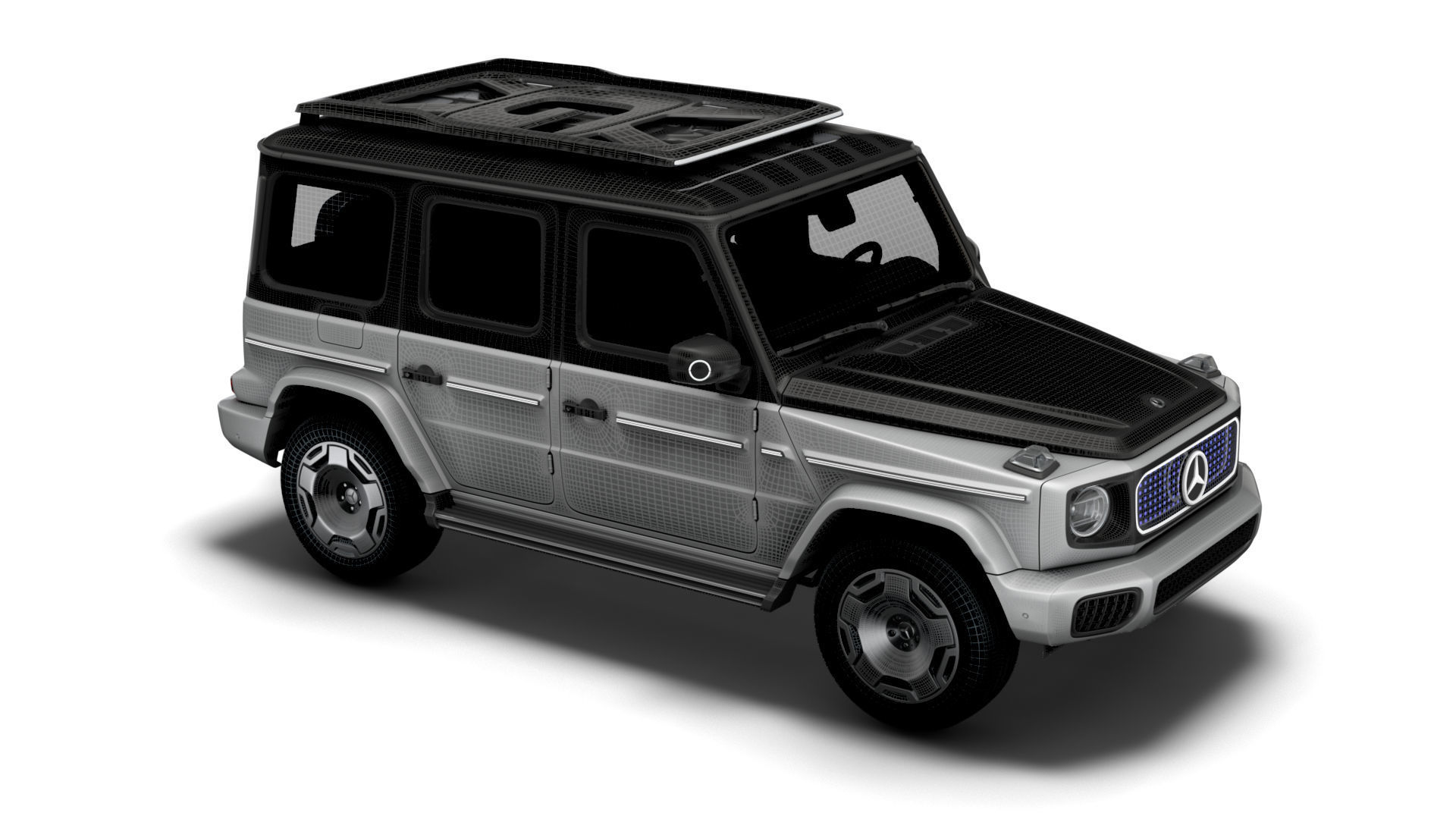 Mercedes Benz Concept EQG 2022 3D model_20