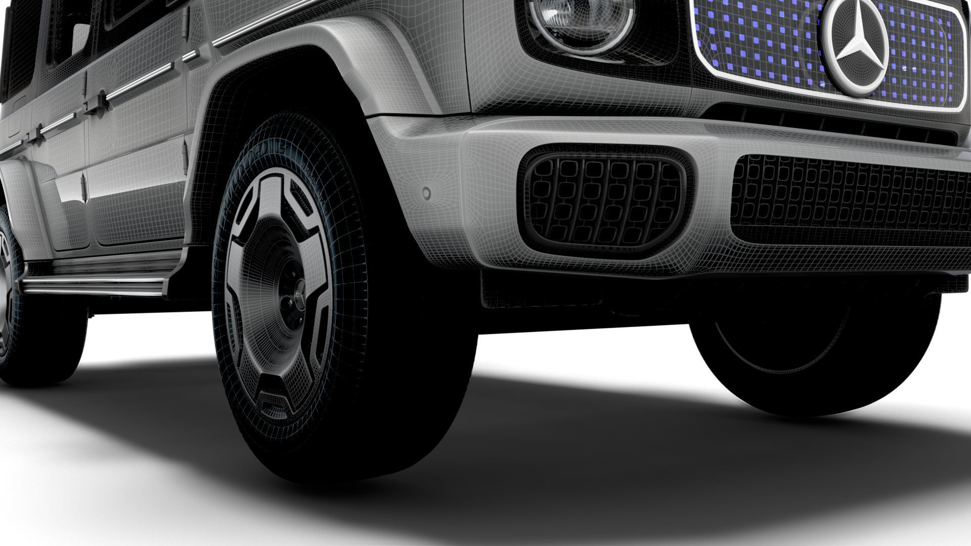 Mercedes Benz Concept EQG 2022 3D model_17