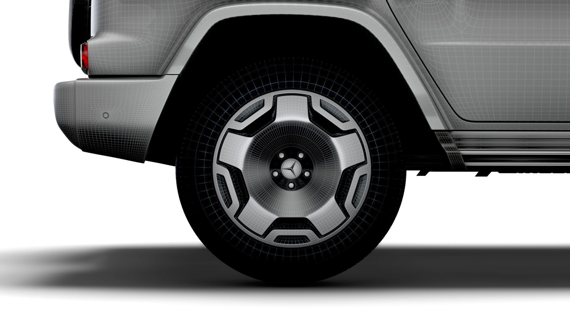 Mercedes Benz Concept EQG 2022 3D model_21