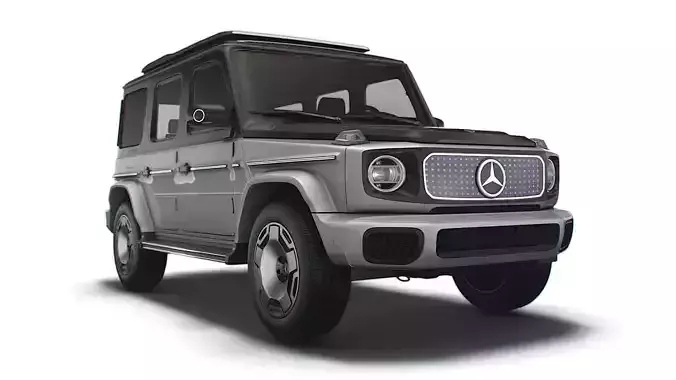Mercedes Benz Concept EQG 2022 3D model
