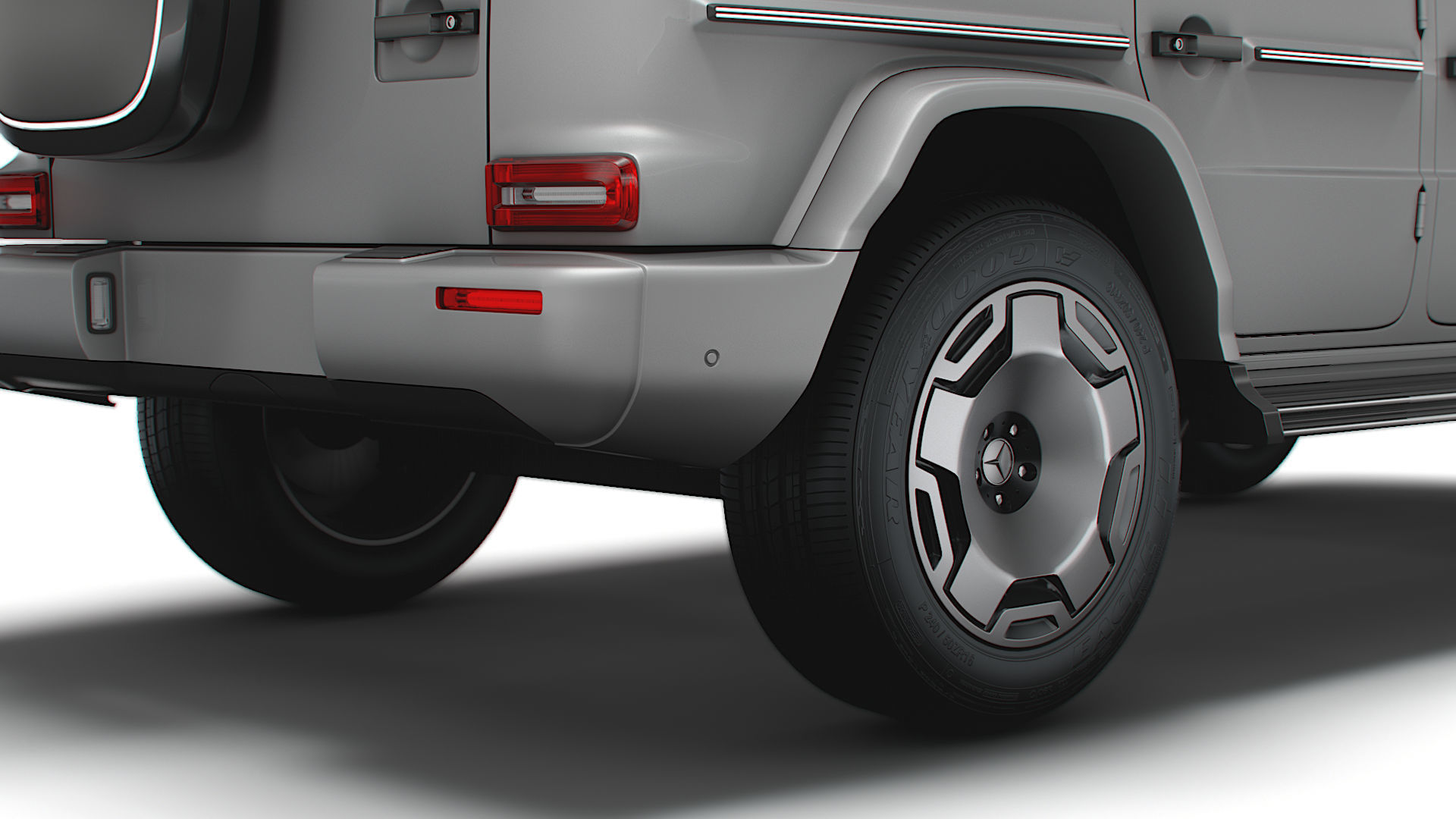 Mercedes Benz Concept EQG 2022 3D model_11