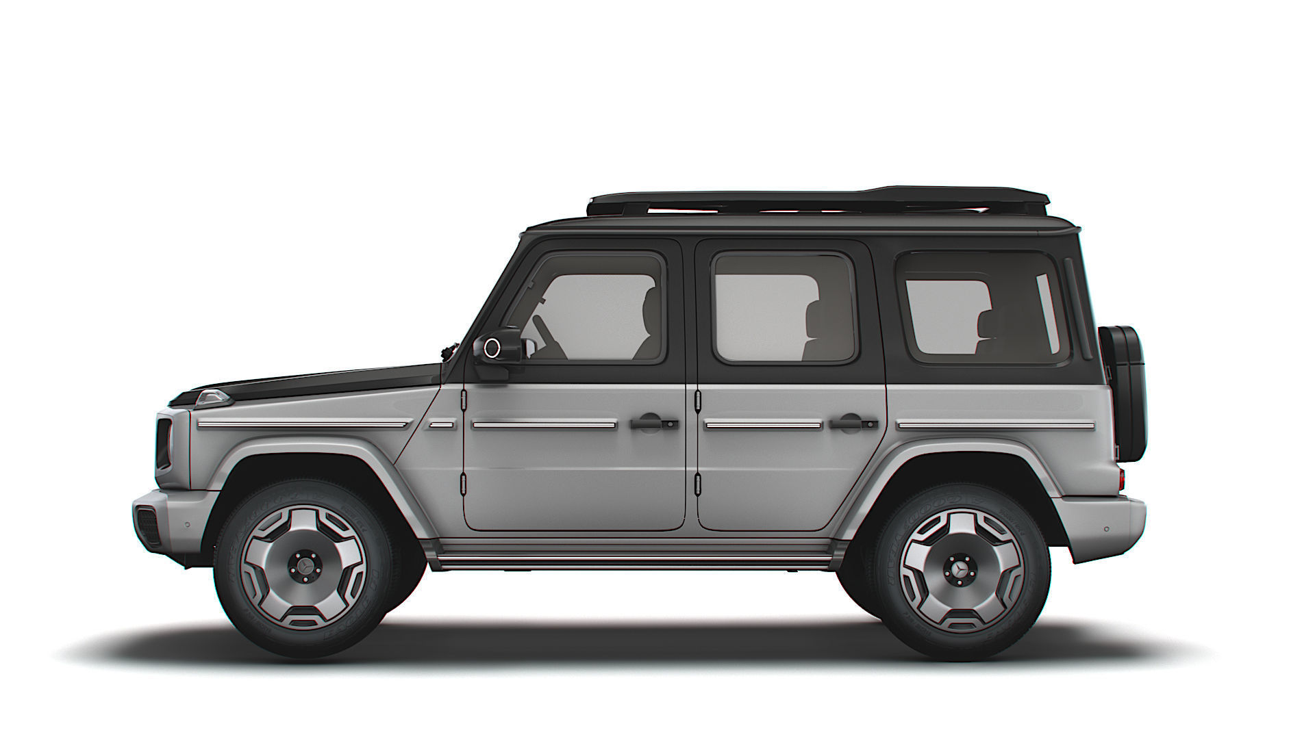 Mercedes Benz Concept EQG 2022 3D model_4