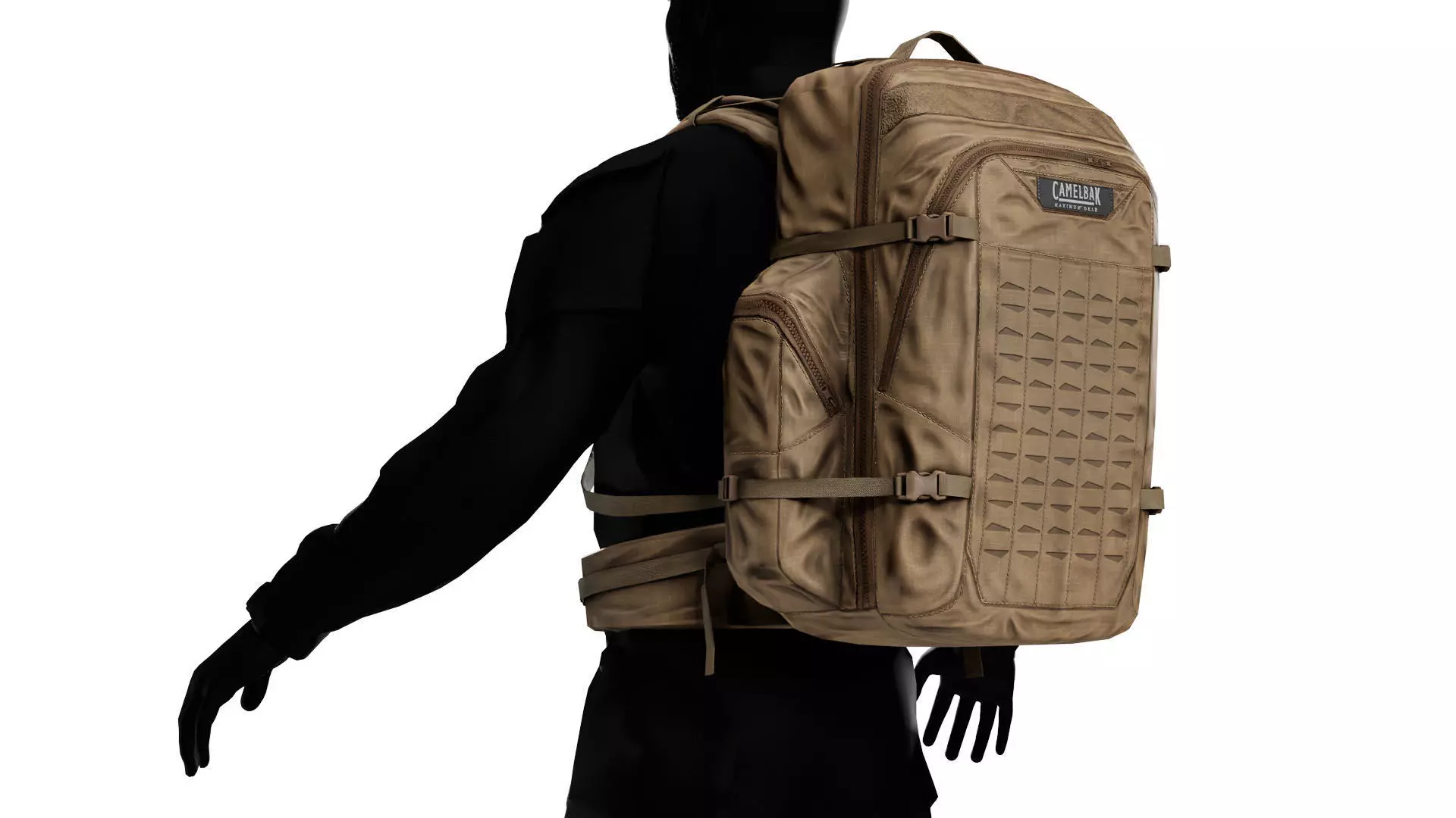 CAMELBAK BFM BACKPACK Low-poly 3D model_2